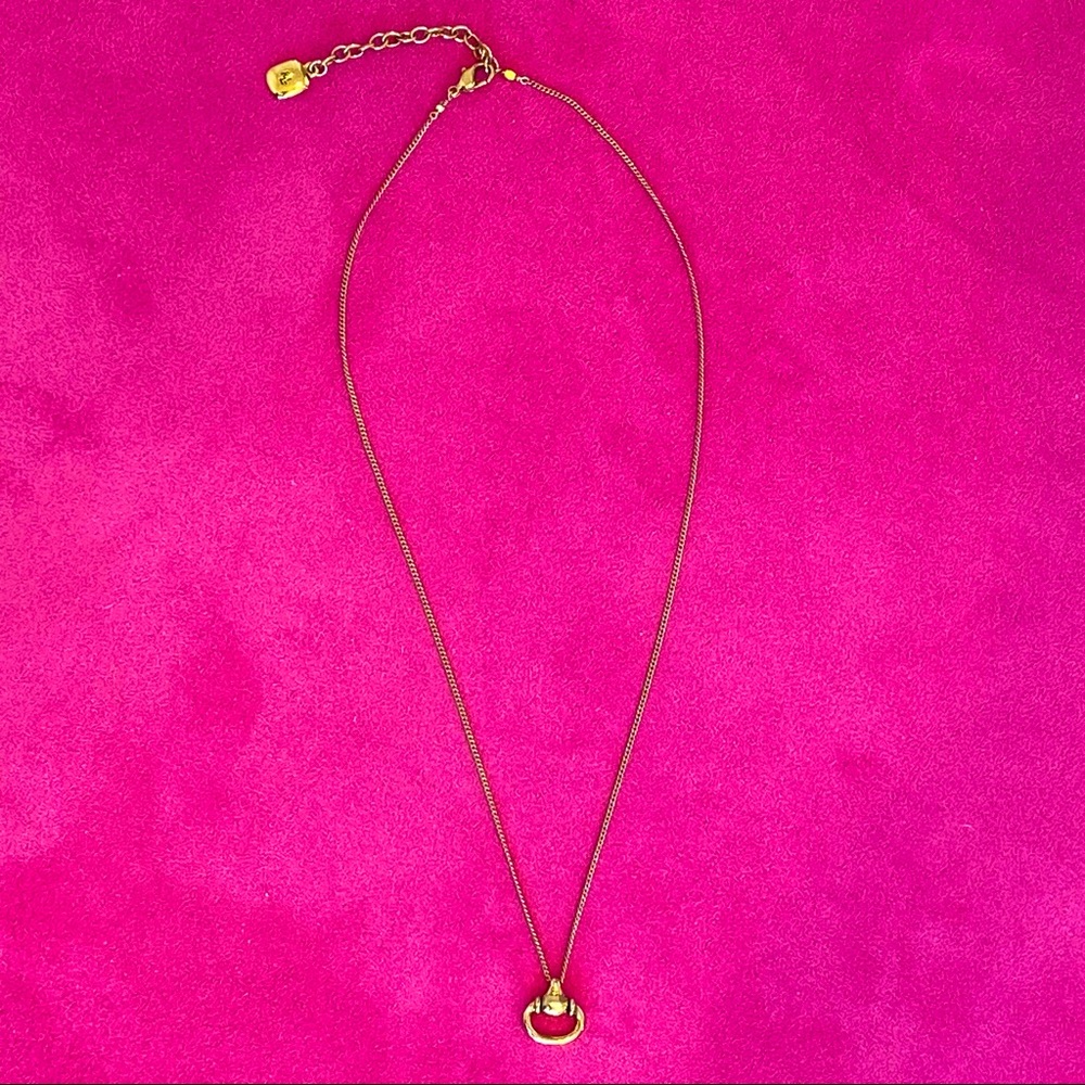 NWT Ralph Lauren Horse-bit Pendant Necklace